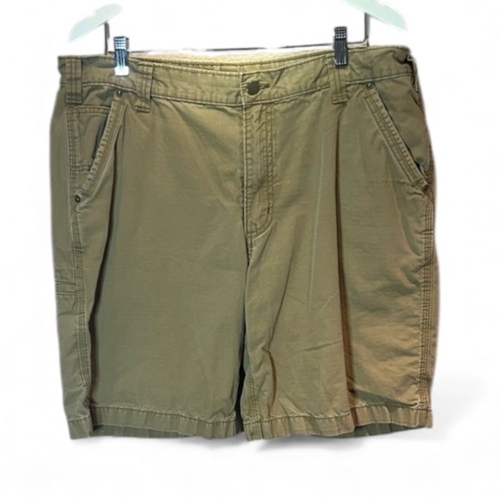 Carhartt Men’s Ripstop Shorts Size 38 Tan Khaki